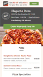 Mobile Screenshot of elegantepizzany.com